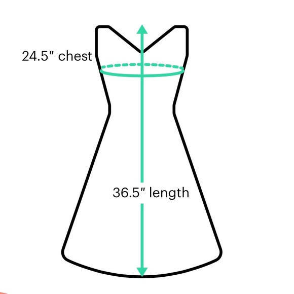 NWT JB by Julie Brown Dress Size P - Picture 3 of 6